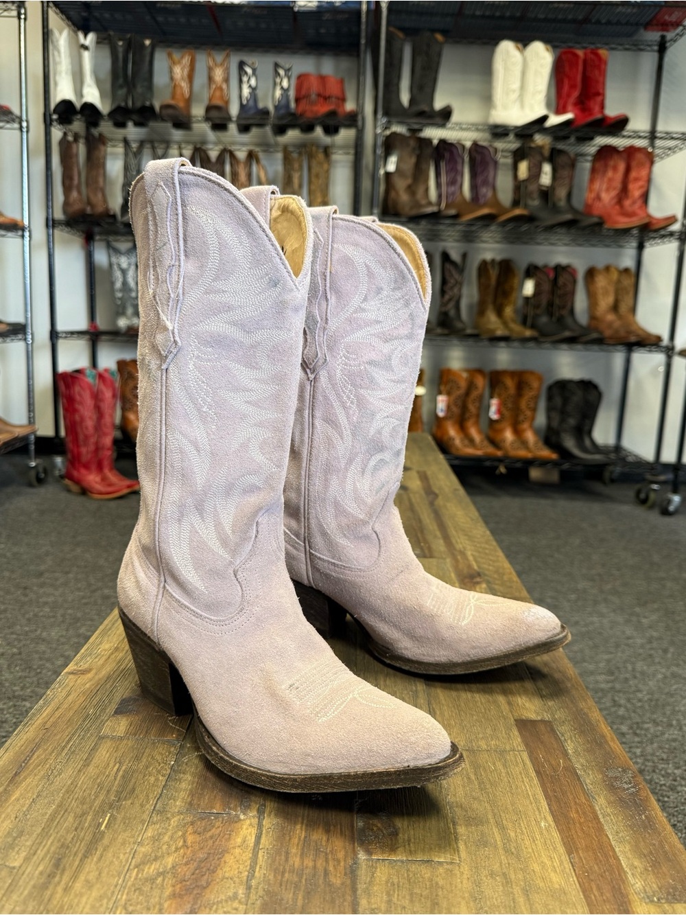 Idyllwind Charmed Life Western Boot Lavender Womens Size 9.5